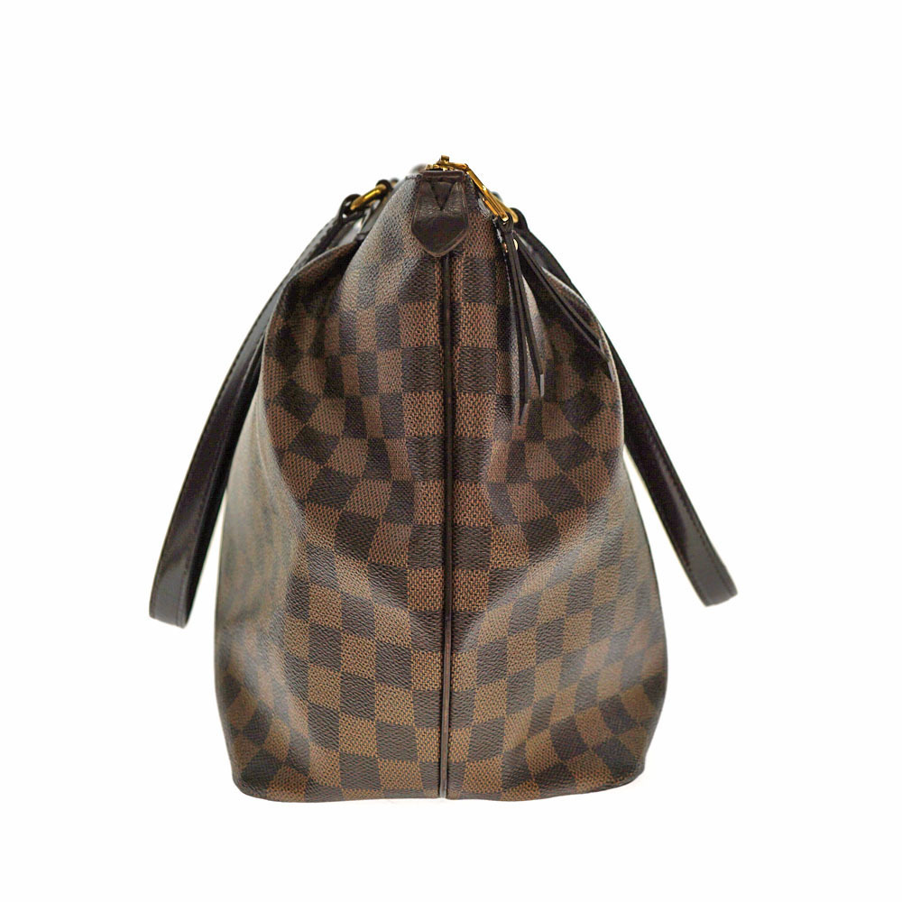Louis Vuitton Westminster Damier Canvas Handbag Brown Leather Bag - Picture 3 of 9
